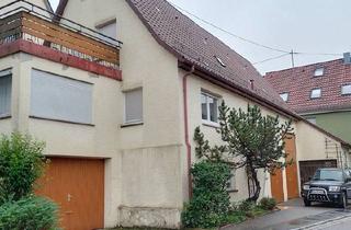 Haus kaufen in 74199 Untergruppenbach, Untergruppenbach - Haus mit 2 Garagen im Ortskern von Unterheinrieth