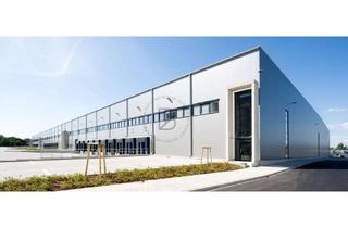 Gewerbeimmobilie mieten in 76297 Stutensee, "BAUMÜLLER AG" - kurzfristig - ca. 15.000 m² Hallenfläche - Rampen-/ebenerdige Andienung