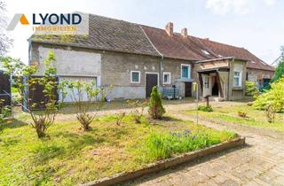 Bauernhaus kaufen in 39240 Calbe, Bauernhaus mit Sanierungsbedarf, Tierhaltungsmöglichkeiten und Charme in Calbe (Saale) / Gottesgnade