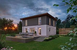 Villa kaufen in Am Limbacher Teichgebiet 23, 09212 Limbach-Oberfrohna, Neubau geräumige Stadtvilla inklusive Grundstück!