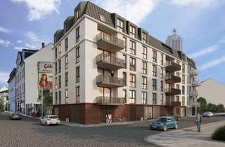 Penthouse kaufen in 04103 Leipzig, Leipzig - Schicke 2-Zimmer Wohnung mit separater Ankleide & Tageslicht-Bad in hochwertigem Neubau