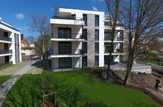 Penthouse kaufen in 04179 Leipzig, Leipzig - NEUBAU mit 5-Zimmern 70m² WOHNEN 2 x TERRASSEN BLICK in den AUENWALD KAMIN 2 x TG-SP ca. 7.000m² eingezäunter Gemeinschaftsgarten