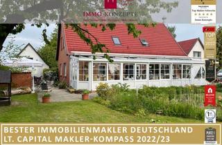 Einfamilienhaus kaufen in Gallentiner Weg, 19069 Zickhusen, 3-Seiten-Landhaus mit Einliegerwohnung + XXL-Wintergarten