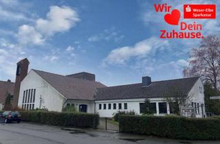 Immobilie kaufen in 27572 Wulsdorf, Kirchengebäude mit Gemeindehaus in Wulsdorf