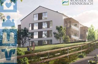 Wohnung kaufen in 85570 Markt Schwaben, Neubau: Moderne 2-Zi.-Wohnung mit Balkon in Bestlage von Markt Schwaben am Hennigbach