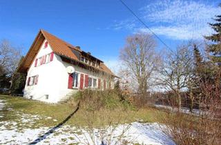 Einfamilienhaus kaufen in 88145 Hergatz, Nähe Bodensee - Ein-/Zweifamilienhaus auf 1.390 qm Grund