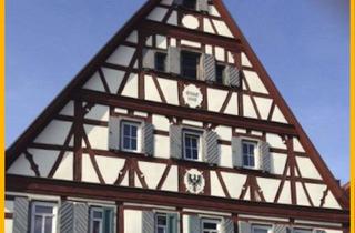 Haus kaufen in 91438 Bad Windsheim, Sanierungsbedürftiges Denkmalhaus mit 1 Gewerbe und 3 Wohneinheiten + Ausbaureserve