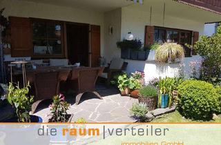 Wohnung kaufen in 83052 Bruckmühl, ruhige 4 Zimmer EG Wohnung mit Garten in gepflegtem 3 FH, Rarität in Bruckmühl