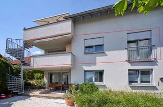 Wohnung kaufen in 74379 Ingersheim, Sonnenverwöhnt * großzügige 3 Zimmer-Erdgeschoss-Wohnung mit Balkon und Garagen-Stellplatz