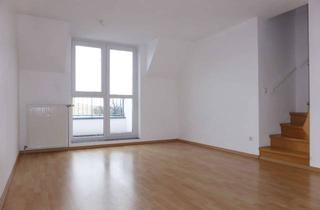 Wohnung kaufen in Matthias-Oeder-Str. 1b, 01099 Radeberger Vorstadt, Helle 2-Raum Maisonette-Wohnung mit Dachterrasse in Heidenähe