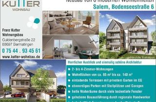 Wohnung kaufen in Bodenseestraße, 88682 Salem, NEUBAUPROJEKT / Haus in Haus Konzept, in Salem-Stefansfeld