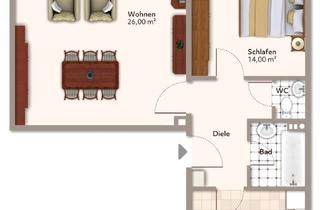 Wohnung kaufen in 67122 Altrip, Kapitalanleger aufgepasst! 2-Zimmer Wohnung mit Balkon in Altrip