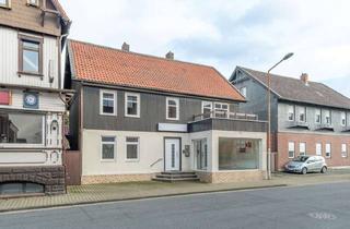 Gewerbeimmobilie kaufen in 38690 Vienenburg, Modernisiertes Wohn-Geschäftshaus in Goslar Vienenburg mit vielseitigen Gewerbemöglichkeiten!