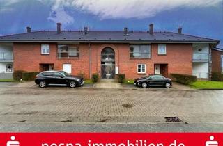 Wohnung kaufen in 25813 Husum, Kapitalanlage in der Kreisstadt Husum: Vermietete 2-Zimmer EG Eigentumswohnung mit PKW-Stellplatz