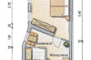 Wohnung mieten in 02826 Innenstadt, 2 Raum Wohnung Bad Balkon Küche Gäste WC