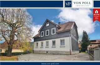 Einfamilienhaus kaufen in 99310 Arnstadt, Arnstadt / Dosdorf - Flexibles Wohnen: Einfamilienhaus mit Anbau in Ruhiger Lage - auch als Zweifamilienhaus nutzbar
