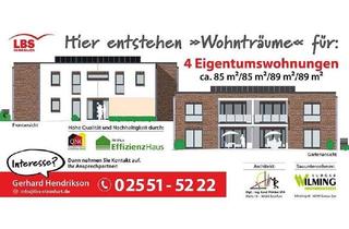 Wohnung kaufen in 48565 Steinfurt, Neubauwohnung in Steinfurt-Borghorst Energieeffizient nach KfW 40+