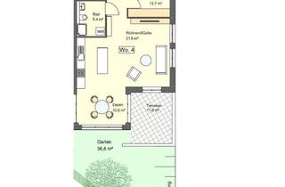 Wohnung kaufen in Höflestraße, 72669 Unterensingen, 3-Zimmer Erdgeschoss Neubauwohnung in Unterensingen