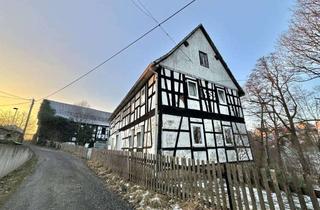 Bauernhaus kaufen in 07629 Hermsdorf, Idyllisch gelegenes Grundstück mit großzügigem Bauernhaus & Scheune zum Ausbau