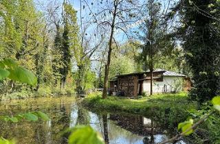 Grundstück zu kaufen in 85221 Dachau, Unwiederbringliches Freizeitgrundstück an der Amper in Dachau!