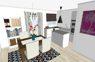 Wohnung kaufen in Mörikestraße, 74229 Oedheim, 2-Zi. Dachwohnung * Helle Ruheoase mit Loggia * Modernes Design auf 78 QM