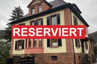 Villa kaufen in 69412 Eberbach, Freistehende, beeindruckende 3-Familien-Altbauvilla im Herzen von Eberbach unter Denkmalschutz