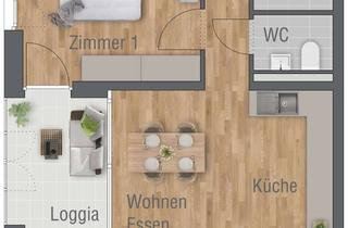 Wohnung kaufen in Weilimdorfer Str. 24/5, 71254 Ditzingen, Charmante 3-Zimmer-Wohnung Wohnung sucht Eigentümer