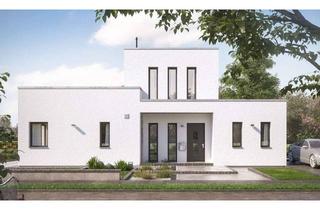 Haus kaufen in Im Grund 23, 58313 Herdecke, Moderne Flachdachimmobilie mit 50m² Dachterrasse auf 1448 m² Grundstück in Herdecke Ahlenberg