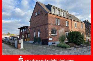Doppelhaushälfte kaufen in 40668 Meerbusch, Meerbusch - Doppelhaushälfte mit Gewerbeteil und 2 Garagen