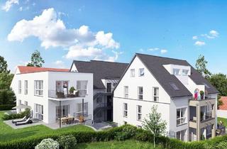 Wohnung kaufen in 71384 Weinstadt, Weinstadt - Beutelsbach: Große 3-Zi.-Wohnung mit Balkon, Hobbyraum & Blick ins Grüne **Tiefgarage**