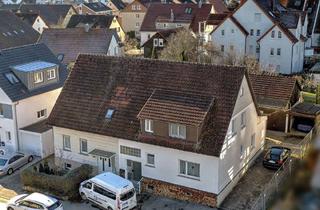 Doppelhaushälfte kaufen in 71088 Holzgerlingen, Holzgerlingen - DHH mit Garten, großem Schuppen und Garage