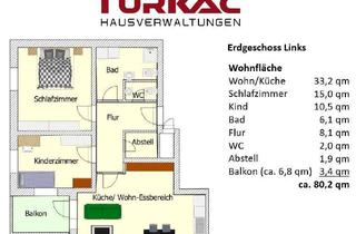 Wohnung mieten in 35216 Biedenkopf, Biedenkopf-Zentrum - 3 ZKB Alters- und Behindertengerechte Ausstattung