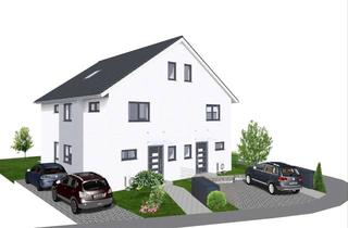 Doppelhaushälfte kaufen in Nußallee, 64560 Riedstadt, DOPPELHAUSHÄLFTE - KfW förderfähig - mit Westgarten direkt am Naherholungsgebiet
