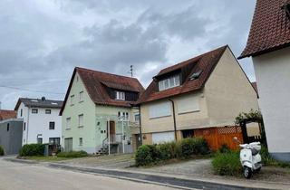 Haus kaufen in 71409 Schwaikheim, Wohnhaus mit Büroanbau (ca. 288 m²), 2 Garagen + 3 PKW-Stellplätze in 71409 Schwaikheim!