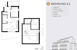 Wohnung kaufen in Stuttgarter Straße 31, 73630 Remshalden, Exklusive Maisonette-Wohnung mit zwei Dachterrassen und Blick auf die Weinberge