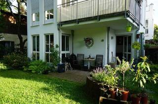 Wohnung kaufen in 85540 Haar, Gut vermietete Gartenwohnung mit Tiefgarage in ruhiger Haarer Wohnlage zu verkaufen EG + Souterrain