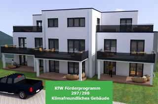 Wohnung kaufen in Ober Der Mühle, 74821 Mosbach, LEIDENSCHAFT TRIFFT LUXUS! 3 Zimmer Neubau mit Garten