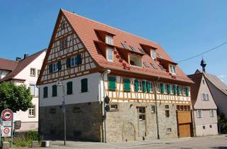 Anlageobjekt in Hindenburgstr., 71254 Ditzingen, Attraktive und freundlich helle 2-Zimmer-Wohnung in charmantem Fachwerkhaus