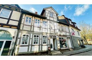 Haus kaufen in 37581 Bad Gandersheim, Charmant modernisiertes Fachwerkhaus mit Café + Wohneinheit und schönem Innenhof