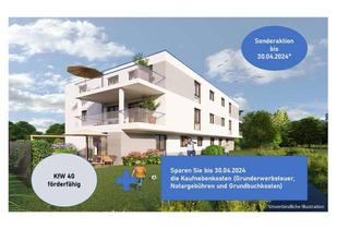 Wohnung kaufen in 79114 Betzenhausen, Neubauvorhaben in Freiburg-Betzenhausen: Stylische 4-Zimmer-Eigentumswohnung