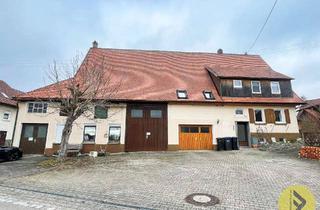 Einfamilienhaus kaufen in 72587 Römerstein, Hier wurde Saniert ! Einfamilienhaus mit Werkstatt/ Scheune/ Garagen und Garten