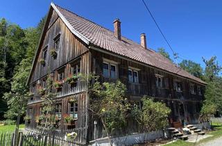 Haus kaufen in Eisenbach 11+12, 88316 Isny, Einmalig - Historisches Anwesen am Fuße der Adelegg in herrlicher Natur zwischen Isny und Kempten