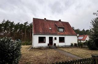 Einfamilienhaus kaufen in 27324 Gandesbergen, Einfamilienhaus mit Potenzial / Waldrandlage / Pferdehaltung / großes Grundstück und großer Garten !