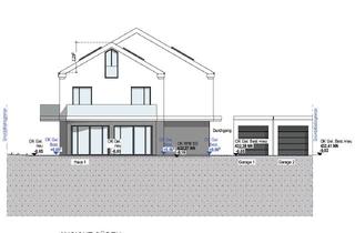 Grundstück zu kaufen in 86405 Meitingen, Grundstück mit BAUGENEHMIGUNG für 2 Doppelhaushälften im Zentrum von Meitingen