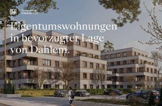 Wohnung kaufen in Marshallstraße, 14169 Dahlem, Hochwertige Neubauwohnung