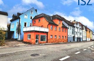 Haus kaufen in 91522 Ansbach, Renditeobjekt! 2 Wohneinheiten + Ladengeschäft mit Lager - Schmuckes WGH mit großem Garten