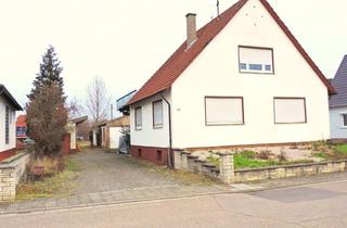 Haus kaufen in 76779 Scheibenhardt, Ehemalige Schlosserei mit Wohnhaus - Halle - Werkstatt - 2 Zufahrten und 1.688 m² Grundstück