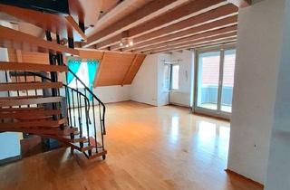 Wohnung kaufen in 74423 Obersontheim, Obersontheim - Obersontheim: Maisonette Wohnung 76m² + Garage , 2 Balkone, Kamin