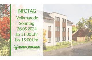 Wohnung kaufen in Berliner Heerstraße, 38104 Volkmarode, Infotag am 26.05. / 11-15 Uhr: Reserv. Barrierefreie ETW mit Privatgarten, Süd-Terrasse & Stellplatz