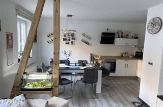Doppelhaushälfte kaufen in 98587 Steinbach-Hallenberg, Gepflegtes zu Hause unter der Hallburg - modern angelegte Doppelhaushälfte im zauberhaften Fachwerk